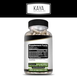 Kaya Naturals Maca Root Supplement – Red, Yellow & Black Maca with Black Pepper for Men & Women | Natural Energy, Stamina & Hormone Balance Support