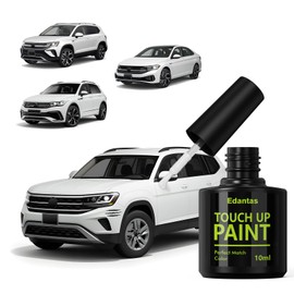 Edantas LC9A Pure White Touch Up Paint for Volkswagen Cars, Professional Auto Touch-up Paint Scratch Repair Kit, Automotive Paints Exact Match Compatible with Atlas/Jetta/Tiguan/Taos/ID4/GTI/Passat/CC