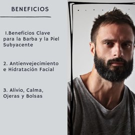 50ml Aceite de Almendras Dulces | Hidratante Natural para Barba y bigote | Repara Piel Seca , Calmante Post-Rasurado y Fortalecedor| Prensado en Frío| Vitaminas A, B y E | Repara Piel Seca, Suaviza Barba y Da Brillo Saludable