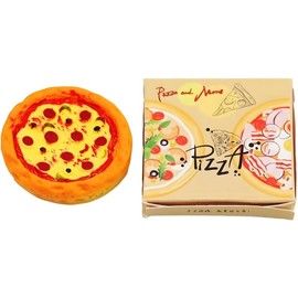 Realistic Mini Pizza Box, 1:12 Scale Dollhouse Food Models Resin Kitchen, Bakery Display Props for Collectors