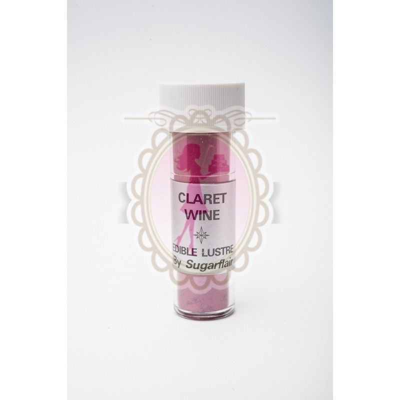 Sugarflair Edible Lustre Claret Wine - 2 Gram