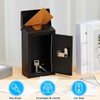 Yaocom Locking Mail Boxes with Combination Lock Outdoor Wall Mount