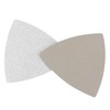 CoCud 10 Pcs 5000 Grit Triangle Sanding Pads Silicon Carbide