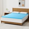Maxzzz 4Inch Queen Size Mattress Topper Gel Memory Foam Mattress