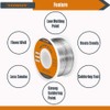 TOWOT 63-37 High Purity Tin Lead Rosin Core Solder Wire
