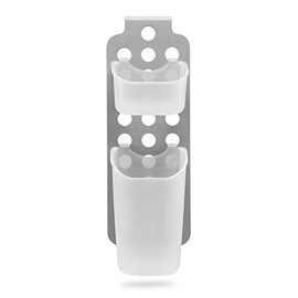 Madesmart 29017 Hang-It - Mini organizador (4,75 x 4,38 x 12,31 cm, 12,07 x 11,11 x 31,27 cm), color gris y rosa