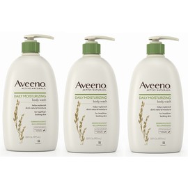 Aveeno Daily Moisturizing Body Wash PQVGuz, 33 oz (3 Pack)