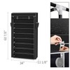 10 Tiers Shoe Rack with Dustproof Cover Closet Shoe Storage