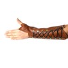 Windfulogo PU Leather Archery Arm Guard Hand Protector Brace Longbow
