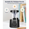 Aniborsa Electric Pencil Sharpener, Helical Blade Automatic Pencil Sharpener, Battery/USB