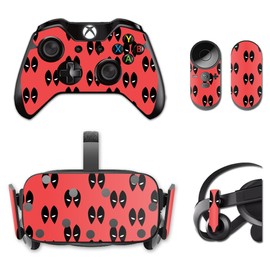 MightySkins Skin Compatible with Oculus Rift CV1 wrap Cover Sticker Skins Dead Eyes Pool