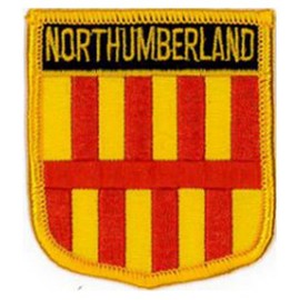 Klicnow Northumberland County Embroidered Patch 6CM X 7CM (2 1/2" X 2 3/4")