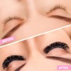 Ready-to-Use Eyelash Fans, 9D-D-0.07-12, Ready-to-Use Fan Eyelash Extensions, 0.07 Volume