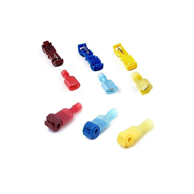 Quick Splice Electrical Terminals & T-Tap Nylon Fully Insulated Connectors