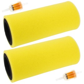 LIYYDS 2Pcs Filter Compatible with Yamaha Rhino 5UG-E4451-00-00 450 660 YXR450F YXR660 Hunter Special Sport Edition
