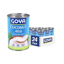 Goya Caribbean Unsweetened Coconut Milk, 13.5 Ounce -- 24 per case.