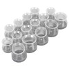 15pcs Chair Leg Protectors Silicone Felt Bottom Chair Leg Covers