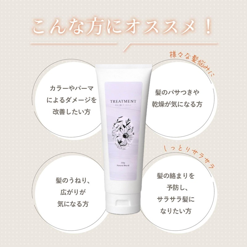 Natural Brand Hair Mask Treatment, 8.8 oz (250 g)