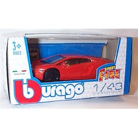 Bburago street fire àventàdor LP700-4 orange car 1.43 scale Diecast model