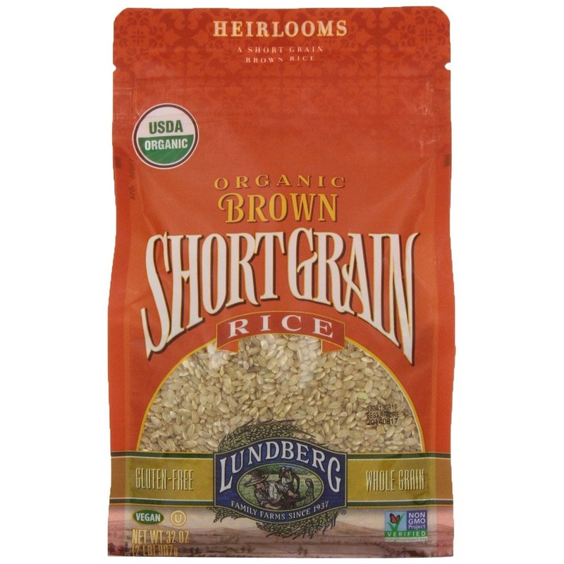 Lundberg Organic Short Grain Brown Rice, 32-Ounce
