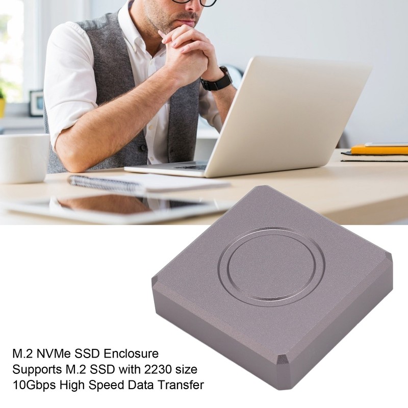 2230 M.2 NVMe SSD Enclosure 10Gbps High Speed JMS583 Laptop