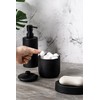 Bathroom Accessory Set 5 Pcs,SURUI Complete Matte Black Bathroom Accessory