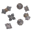 Dice Set Eye Catching Lightweight Alloy Dice Set for Playing