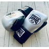 PRIZE RING Boxing Gloves "Professional SS" Silver/Black (14oz)