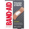 Band-Aid TOUGH-STRIPS 5X Stronger Bandages All One Size 20 CT