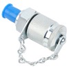 5Pcs Hydraulic Testing Adapter Thread Test Coupling Connectors Pressure Measuring