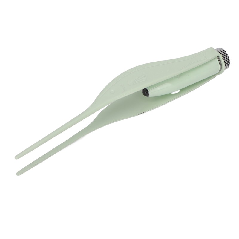 Ear Pick Tweezers Set USB Rechargeable LED Light Safe Professional