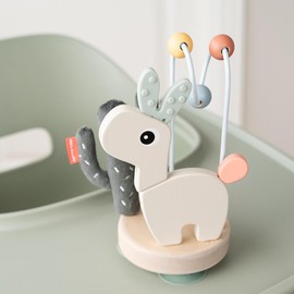 Done by Deer Stick&Stay Activity Island Lalee - Stimulating Features such as a Mini Motor Skills Loop, Rustling Sounds and Flexible Elements, Montessori Toy that Promotes Fine Motor Skills