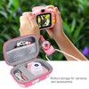 Leayjeen Children's Camera Protective Case Compatible with Grepro/Gofunly/Goopow/YunLone/AONISE/Dwfit/Kriogor/Hangrui Children's Digital