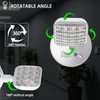 Enjvvs Emergency Remote Head Lighting, Single Head Emergency Light, Adjustable