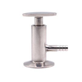 DERNORD Sanitary Sample Valve 1.5" Tri Clamp Ferrule OD 50.5MM with Elliptic Handle