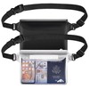 HEETA 2 Pack Waterproof Pouch, Screen Touch Sensitive Waterproof Dry