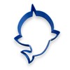BB 3d Blue Shark cookie Cutter for Kids Celebration and