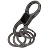Idakekiy Key Chain Quick Release Spring with 4 Key Rings