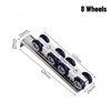 Sliding Door Roller for Wooden Door Track Systems – 4-Wheel