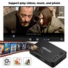 AGPTEK Black 1080P HDMI TV Media Player with HDMI YPbPr