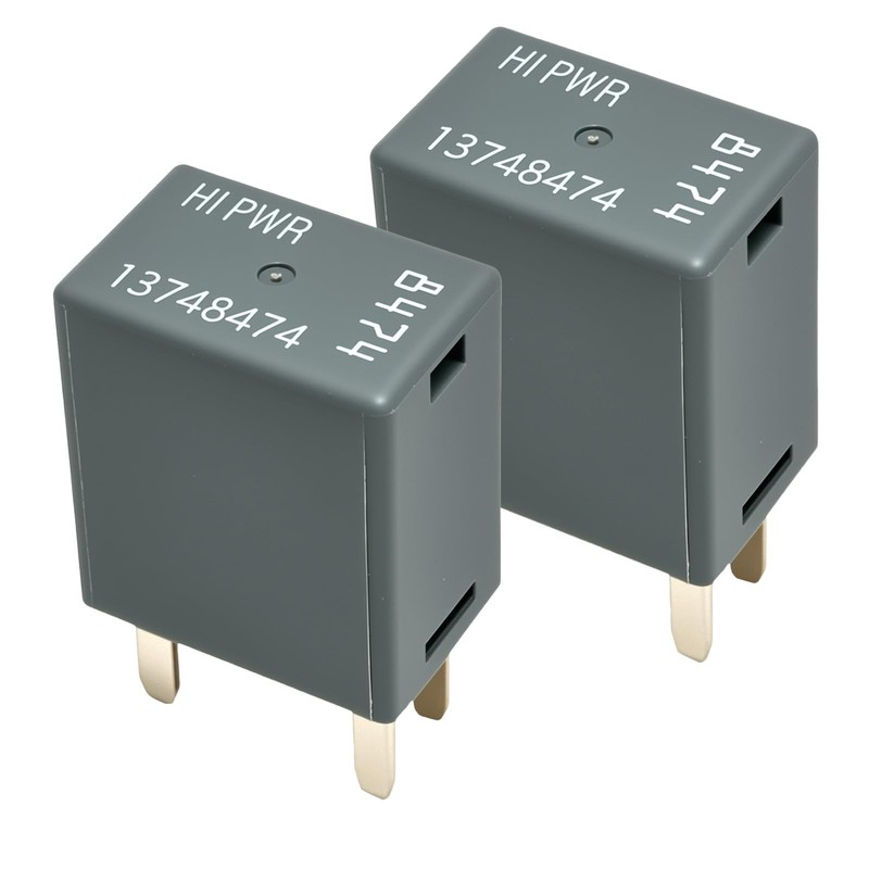 2Pcs 13748474 8474 Relay 12VDC Automotive Relay 4Pins