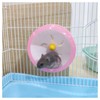 WishLotus Hamster Running Wheel, Silent Jogging Exercise Toy Hamsters Cage