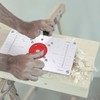 Router Table Insert Plate Woodworking Aluminum Router Plate with 4