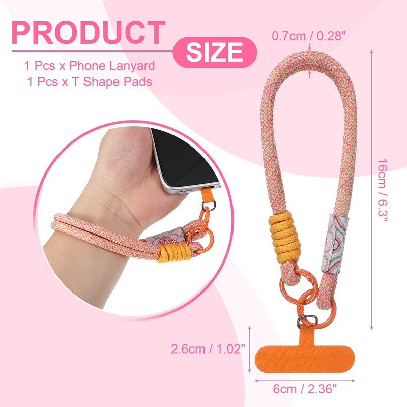 PATIKIL Cell Phone Wrist Lanyard, Universal Phone Wrist Lanyard Hand