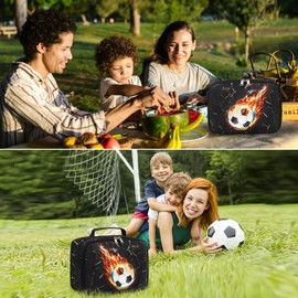 LOIDOU Lunch Box Kids Boys Girls Insulated Lunch Bag Thermal Meal Tote Women Reusable Lunch Pail Bags for School Travel