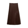 TOM TAILOR Women's Midi Skirt, 13048 - Brushwood Brown