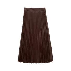 TOM TAILOR Women's Midi Skirt, 13048 - Brushwood Brown