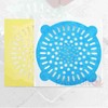 Drain paper strainer, drain stopper, drain hair net, drain strainer, drain net. sewer network blue 4ea