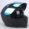 OUMURS Full Face Helmet DOT Certified Modular Dual Visor Flip