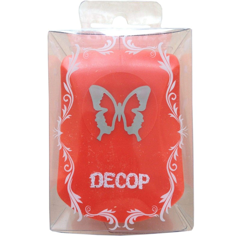 DECOP Embossed Craft Punch 32mm (1.25inch) Butterfly